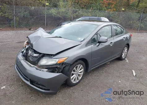 2012 Honda Civic Ex from USA, damaged, VIN 2HGFB2F84CH320405